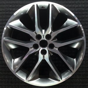 2015-2018 Ford Edge Black 5 Y-Spoke Machined Medium Hyper Alloy Wheel (Remanufactured OEM)