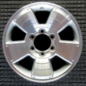 2005-2015 Toyota Tacoma Silver 5-Spoke Machined Silver Alloy Wheel (Remanufactured OEM)