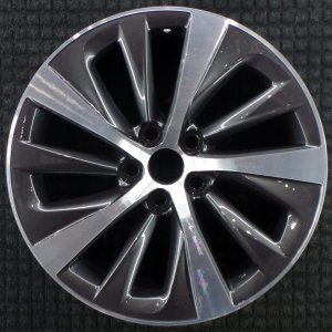 2018-2025 Lexus LS500h Black 19x8 10-Spoke Machined Charcoal Alloy Wheel (Remanufactured OEM)