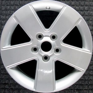 2006-2009 Ford Fusion Silver 16-Inch 5-Spoke Silver Painted Alloy Wheel (Remanufactured OEM)