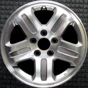 2003-2008 Honda Pilot Silver 5-Spoke Machined Silver Alloy Wheel (Remanufactured OEM)