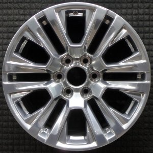 2021-2025 GMC Yukon Silver 20x9 12-Spoke Polished Alloy Wheel (Remanufactured OEM)