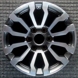 2021 Chevrolet Tahoe Silver 12-Spoke Machined Charcoal Alloy Wheel (Remanufactured OEM)