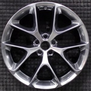 2019-2023 Dodge Charger Silver 20x8 5 Y-Spoke Bright Hypersilver Alloy Wheel (Remanufactured OEM)