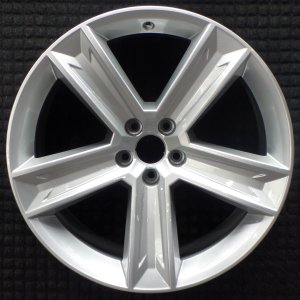 2020-2022 Audi SQ8 Silver 20x9 5-Spoke Silver Painted Alloy Wheel (Remanufactured OEM)