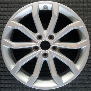 2019 Audi A4 Silver Silver Painted Alloy Wheel (Remanufactured OEM)