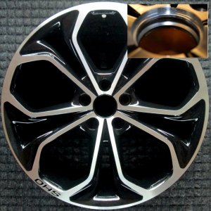 2013-2019 Ford Taurus 20x8 Machined Black Alloy Wheel (Remanufactured OEM)