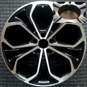 2013-2019 Ford Taurus 20x8 Machined Black Alloy Wheel (Remanufactured OEM)