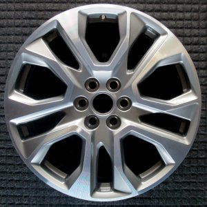 2018-2021 Chevrolet Traverse Black 20x8 10-Spoke Machined Charcoal Alloy Wheel (Remanufactured OEM)