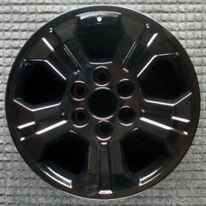 2015-2020 GMC Yukon Black 18x8.5 5-Spoke Machined Silver Alloy Wheel (Remanufactured OEM)