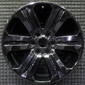 2018-2020 Ford F-150 Black 20x8.5 6-Spoke Chrome Alloy Wheel (Remanufactured OEM)