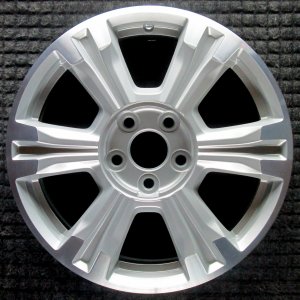 2016-2017 GMC Terrain Silver 18x7 6-Spoke Silver Machined Alloy Wheel (Remanufactured OEM)