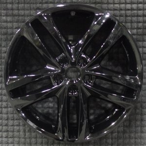2018-2021 GMC Terrain Black 19-Inch 10-Spoke Machined Silver Alloy Wheel (Remanufactured OEM)
