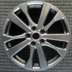 2016-2018 Nissan Altima Black 18-Inch 10-Spoke Machined Charcoal Alloy Wheel (Remanufactured OEM)