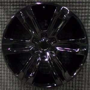 2015-2020 Ford F-150 Black 20x8.5 6-Spoke Polished Alloy Wheel (Remanufactured OEM)