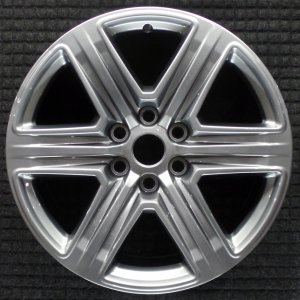 2018-2020 Ford F-150 Silver 20x8.5 6-Spoke Painted Alloy Wheel (Remanufactured OEM)