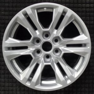2019-2020 GMC Canyon Silver 17x8 6-Split Spoke Alloy Wheel (Remanufactured OEM)