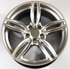 2009-2017 BMW 535i Silver Wheel - Rear (Remanufactured OEM)