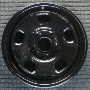 2009-2010 Dodge Ram 1500 Black 17x8 5-Lug Painted Alloy Wheel (Remanufactured OEM)