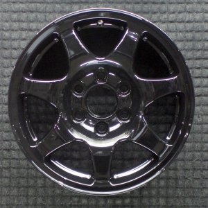 2021-2024 GMC Yukon Black 17x7 7-Spoke Aluminum Spare Wheel (Remanufactured OEM)