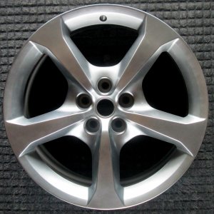 2013-2015 Chevrolet Camaro Silver 20x8 5-Spoke Silver Alloy Wheel (Remanufactured OEM)