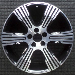2019-2023 Volvo XC40 Black 18-Inch 6-Spoke Machined Black Alloy Wheel (Remanufactured OEM)