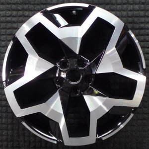 2022-2024 Hyundai Santa Cruz Black 20x7.5 Machined Black Alloy Wheel (Remanufactured OEM)