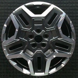 2021-2023 Hyundai Santa Fe Black 19x7.5 5-Slotted Spoke Machined Gray Alloy Wheel (Remanufactured OEM)