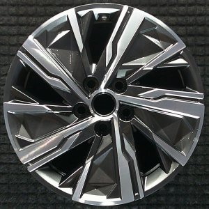 2022-2024 Hyundai Tucson Black 17x7 Machined Charcoal Alloy Wheel (Remanufactured OEM)