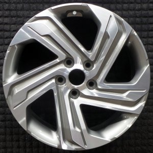2021-2023 Hyundai Santa Fe Black 18x7.5 5-Spoke Machined Charcoal Alloy Wheel (Remanufactured OEM)