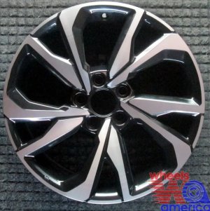 2017-2021 Honda Civic Black Wheel (Remanufactured OEM)