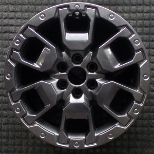 2022-2025 Nissan Frontier Black 17-Inch Beadlock-Style Alloy Wheel (Remanufactured OEM)