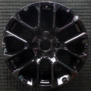 2022-2026 GMC Yukon Black 22x9 12-Spoke Gloss Black Alloy Wheel (Remanufactured OEM)