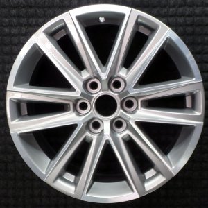 2022-2024 Chevrolet Traverse Gray 18x7.5 12-Spoke Silver Painted Alloy Wheel (Remanufactured OEM)