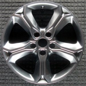 2014-2020 Dodge Journey Silver 5-Spoke Smoked Hyper Painted Alloy Wheel (Remanufactured OEM)
