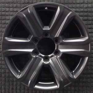 2016-2019 Toyota Tacoma Black 18x7.5 6-Spoke Alloy Wheel (Remanufactured OEM)