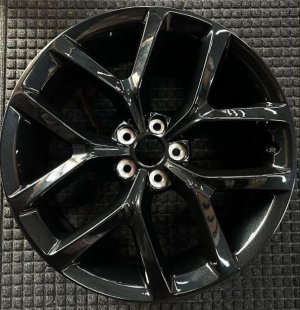 2019-2023 Dodge Charger Black 20x8 Y-Spoke Painted Charcoal Alloy Wheel (New OEM)
