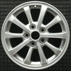 2011-2018 Mitsubishi RVR Silver 16x6.5 10-Spoke Silver Painted Alloy Wheel (Remanufactured OEM)