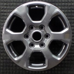 2021-2025 Ford Bronco Gray 17x7.5 6-Spoke Charcoal Painted Alloy Wheel (Remanufactured OEM)