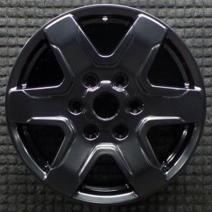 2021-2025 Ford Bronco Black 17x7.5 6-Spoke Aluminum Wheel (Remanufactured OEM)