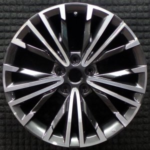 2016-2023 Nissan Maxima Black 18-Inch 20-Spoke Machined Charcoal Alloy Wheel (Remanufactured OEM)