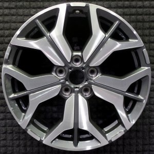 2021-2023 Kia Seltos Black 18x7.5 5 Y-Spoke Machined Charcoal Alloy Wheel (Remanufactured OEM)