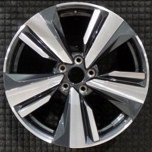 2021-2025 Nissan Rogue Black 19x7.5 5-Spoke Machined Charcoal Alloy Wheel (Remanufactured OEM)