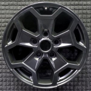 2021-2023 Jeep Wrangler Black Y-Spoke Polished Black Alloy Wheel (Remanufactured OEM)