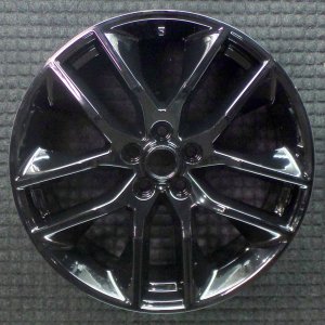 2015-2017 Ford Mustang Black 20x9 5 Split-Spoke Machined Charcoal Alloy Wheel (Remanufactured OEM)