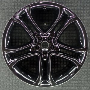 2011-2014 Ford Edge Black 22x9 Polished Black Alloy Wheel (Remanufactured OEM)