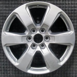 2016-2017 Chevrolet Traverse Silver 20x7.5 6-Spoke Alloy Wheel (Remanufactured OEM)