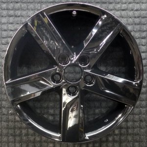 2012-2014 Toyota Camry Black 17-inch 5-Spoke Silver Painted Alloy Wheel (Remanufactured OEM)