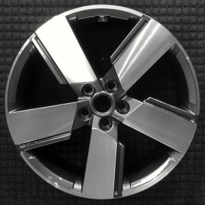 2024-2025 Hyundai Santa Fe Black 20x8.5 5-Spoke Machined Charcoal Alloy Wheel (Remanufactured OEM)