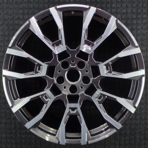 2024-2025 BMW X5 Black 21x9.5 14-Spoke Machined Charcoal Alloy Wheel (Remanufactured OEM)